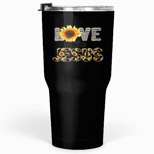 Mother Mary - Praying With Rosary Tumblers 30 Oz