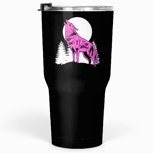 Mountain Wolf Furry Owner Gift Tumblers 30 Oz