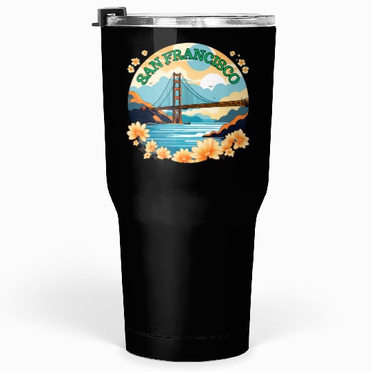 Golden Gate Bridge - San Francisco Tumblers 30 Oz