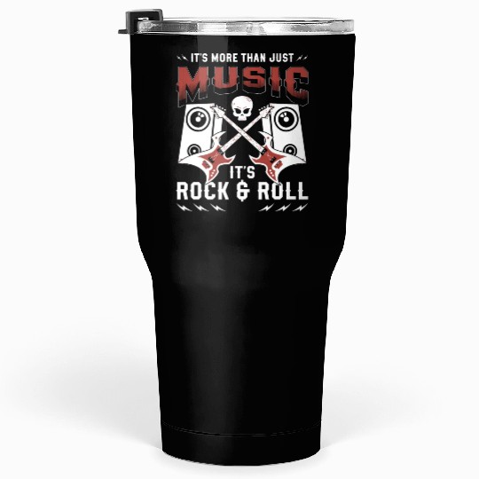 Rock Hard Rock Heavy Metal Rockabilly Tumblers 30 Oz
