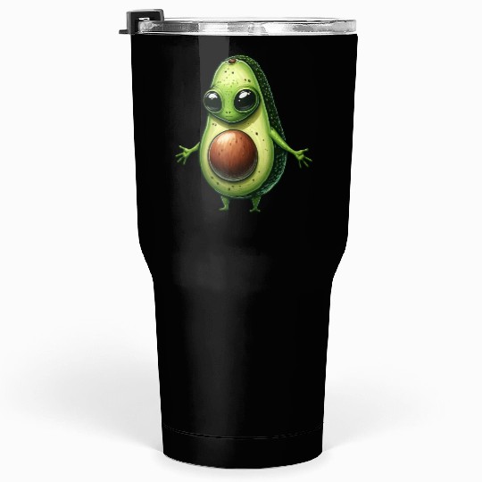 Avocado alien Tumblers 30 Oz