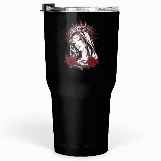Virgin Mary Tumblers 30 Oz