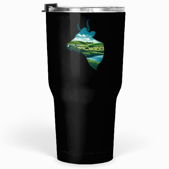 Nature in Cow Pattern Tumblers 30 Oz