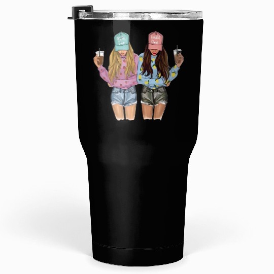 Best Friends Girlfriends Mild One Wild One Tumblers 30 Oz