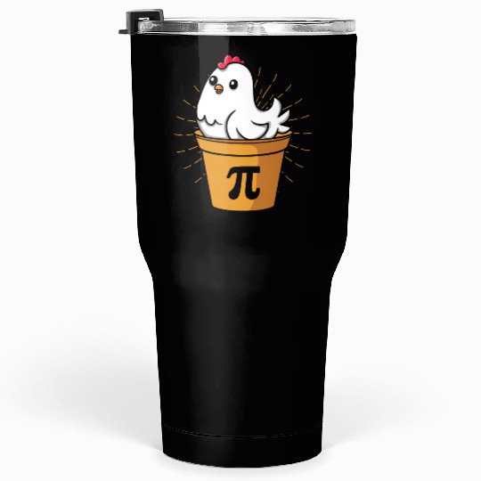 Chicken Pot Pie Funny Pi Day Math Equations Tumblers 30 Oz