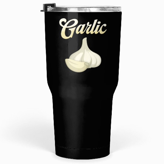 Garlic lover, Garlic Head, Garlic gift Tumblers 30 Oz