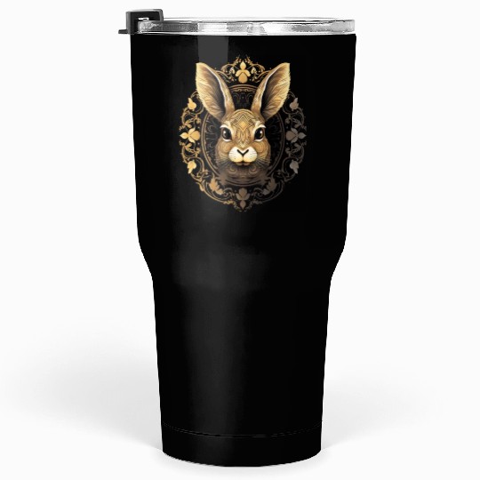 Easter Bunny Rabbit Mandala Arts Easter Day Tumblers 30 Oz