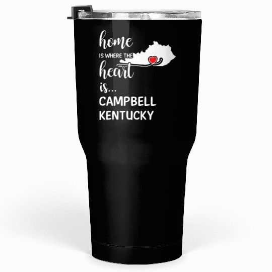 Campbell County Kentucky Is Where My Heart Is Gift Tumblers 30 Oz