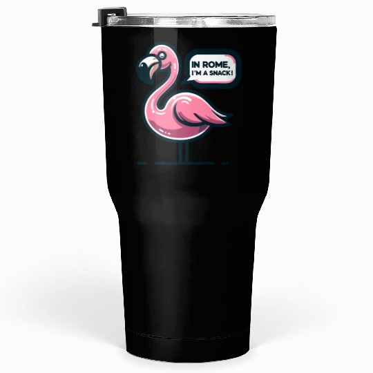 Flamingo Roman History Roman Empire Cuisine Tumblers 30 Oz