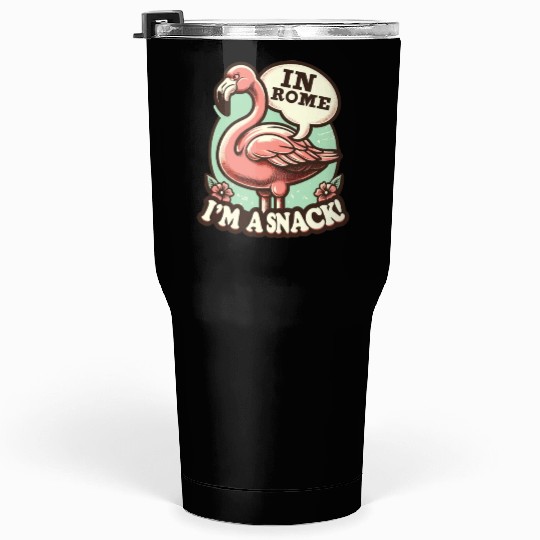 Flamingo Roman History Roman Empire Cuisine Tumblers 30 Oz