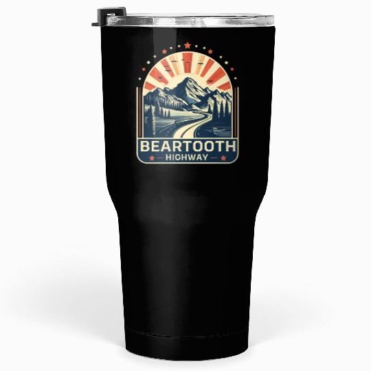 Beartooth Highway US 212 Tumblers 30 Oz