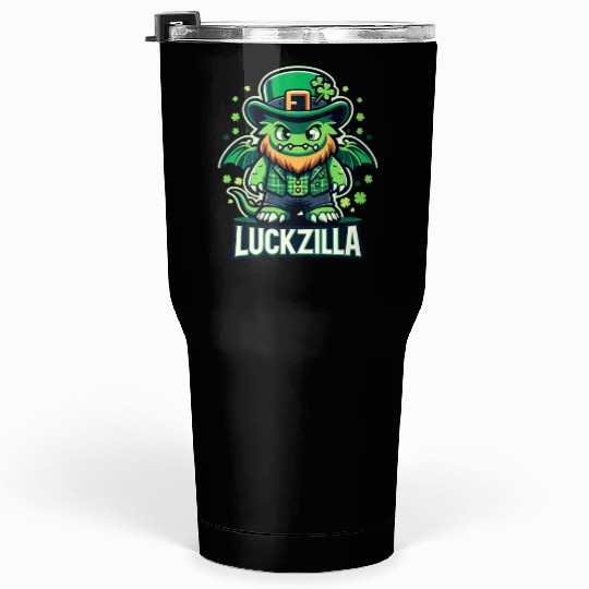 Luckzilla St. Paddy's Day Dragon Tumblers 30 Oz