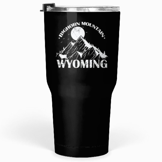 Bighorn Mountain Wyoming Montana USA Tumblers 30 Oz