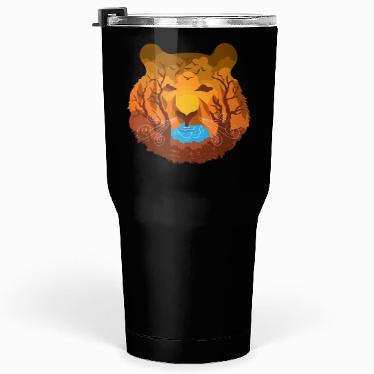 Tiger Nature Tumblers 30 Oz