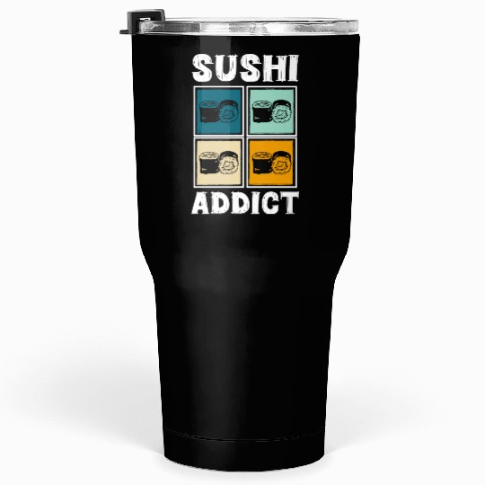 Sushi Delicious Kawaii Cuisine Tumblers 30 Oz