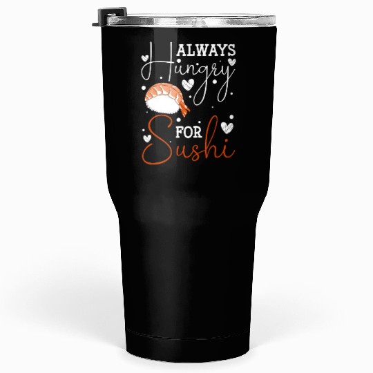 Japanese Fish Maki Cuisine Tumblers 30 Oz