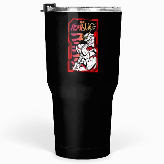 Gundam unicorn Tumblers 30 Oz