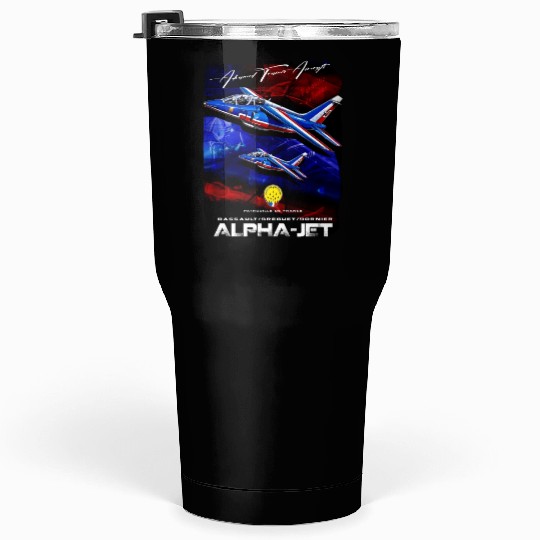 Alpha Jet Belgium Air Force Advanced Trainer Aircr Tumblers 30 Oz