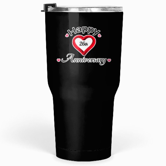 anniversary 26th Tumblers 30 Oz