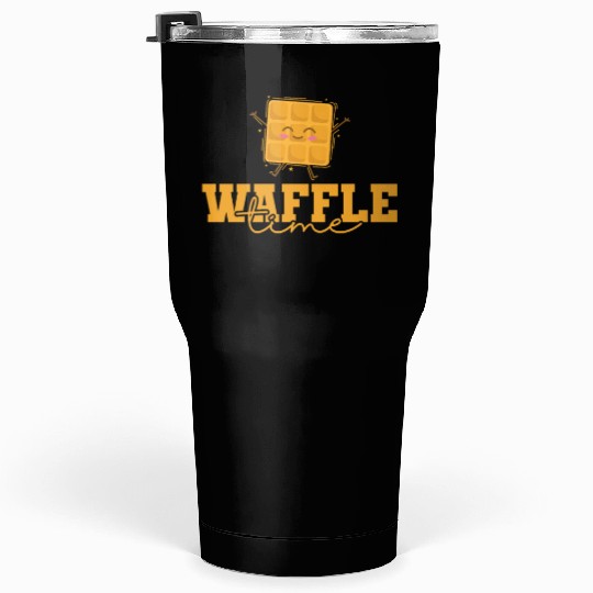 Waffle Time Favorite Food Tumblers 30 Oz