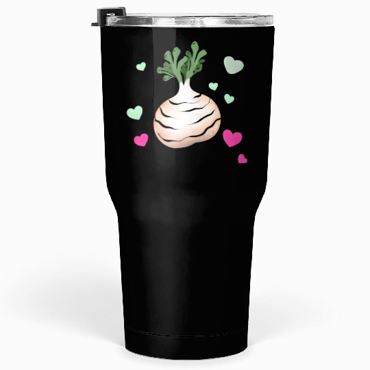 Turnip Love Valentine's Day Hearts Tumblers 30 Oz