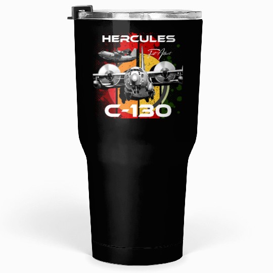 C-130 Hercules Military Aircraft Tumblers 30 Oz