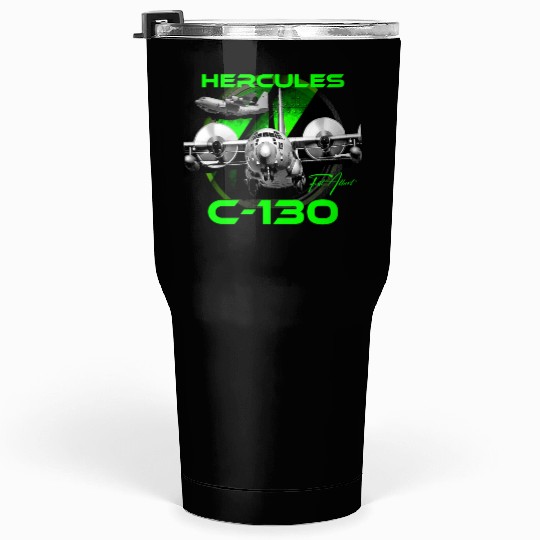 C-130 Hercules Military Aircraft Tumblers 30 Oz