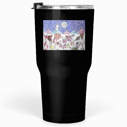 The Nutcracker Christmas Candy Land Tumblers 30 Oz