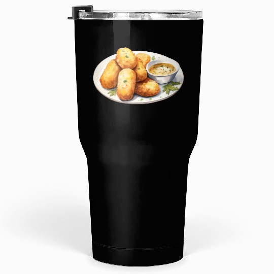 French Crispy Potato Croquettes Tumblers 30 Oz
