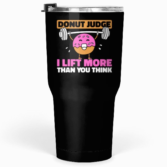 Fitness Donut Donut Gym Tumblers 30 Oz