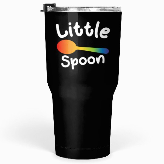 Little Spoon LGBT Pride Gay Lesbian Couple Love Tumblers 30 Oz