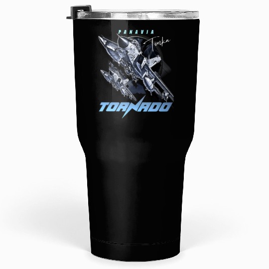 Panavia Tornado European Air Force Fighterjet Tumblers 30 Oz