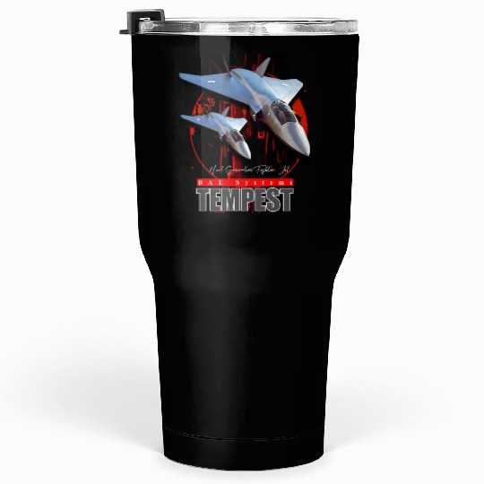 BAE Systems Tempest Next-Generation Fighter Jet Tumblers 30 Oz