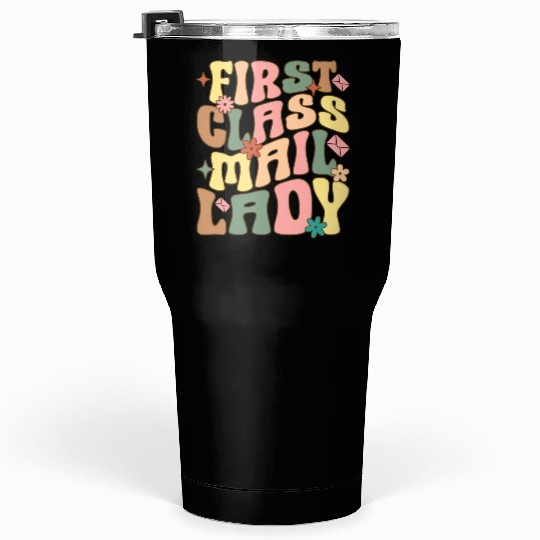 Postal Service Female Postal Worker Tumblers 30 Oz