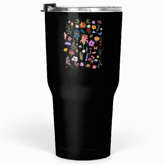 Stay Wild Flower Child Tumblers 30 Oz