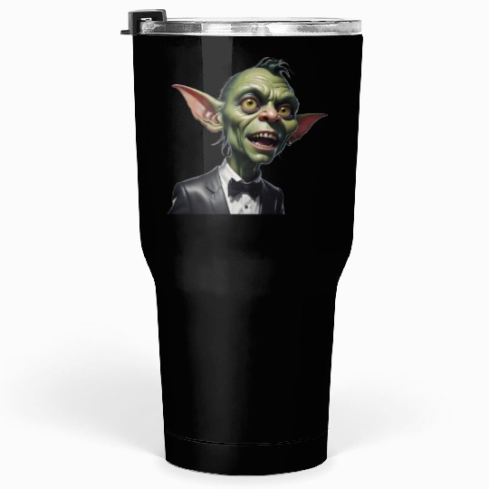 Green Goblin with Tuxedo Tumblers 30 Oz