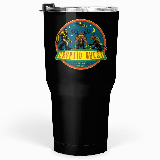 Cryptid Quest Tumblers 30 Oz