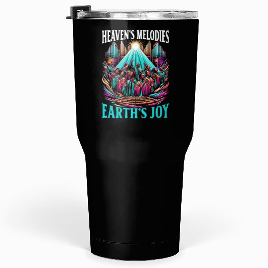 Gospel Music Religious Bible Scripture Christian Tumblers 30 Oz