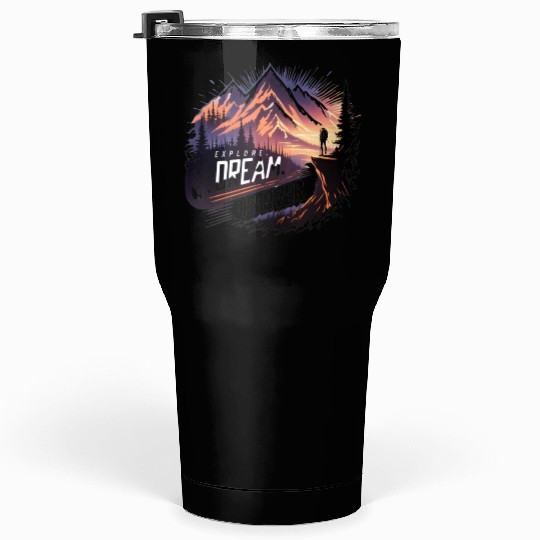 "Horizon Explorer: Embrace the Journey" Tumblers 30 Oz
