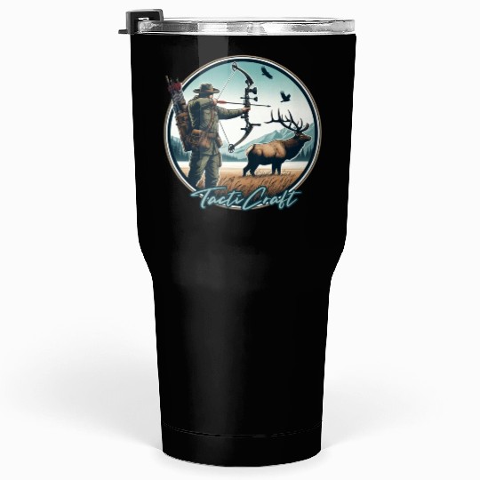 TactiCraft Elk Bow Hunter Tumblers 30 Oz