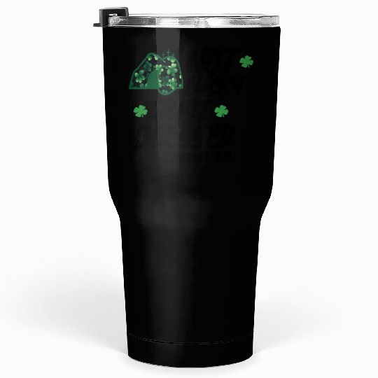 Blessed Beyond Luck: Romans 4:7-8 St. Patrick Tumblers 30 Oz