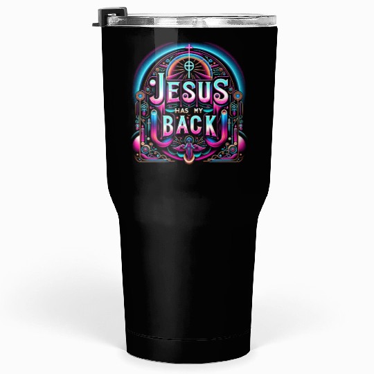 Jesus Has My Back 26 Tumblers 30 Oz
