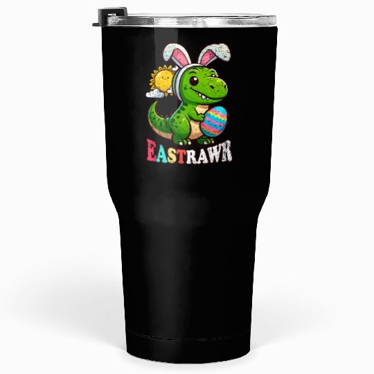 EASTRAWR DINOSAUR EASTER Tumblers 30 Oz