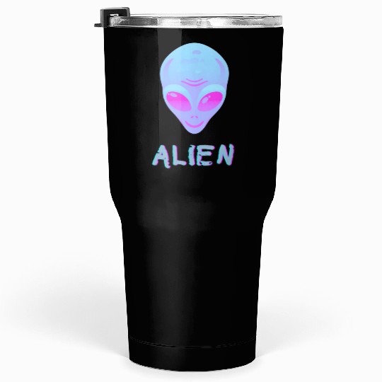 Neon Alien Tumblers 30 Oz