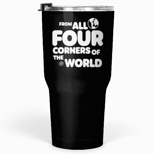 Lando Norris Merch Worldwide Globe Tumblers 30 Oz
