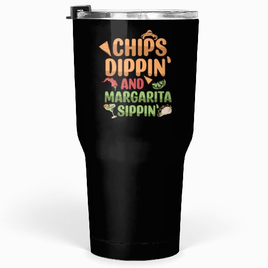 Margarita Sippin' Summer Vibes Tumblers 30 Oz
