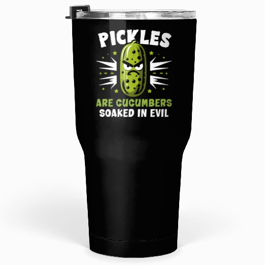 Pickle Lover Funny Pickle Dill pickle Pickled Tumblers 30 Oz