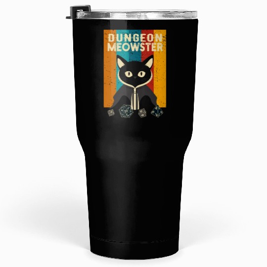 Dungeon Meowster Tumblers 30 Oz