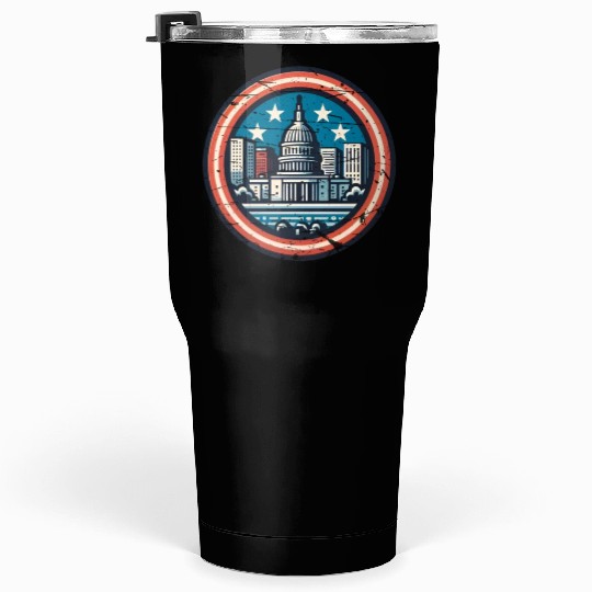 Washington DC Tumblers 30 Oz