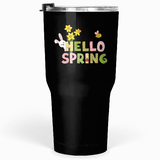 hello spring Tumblers 30 Oz
